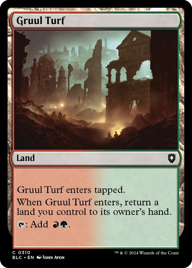 Terrain de Gruul [Commander de Bloomburrow]