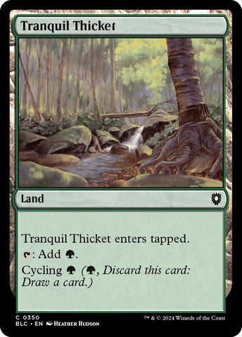 Espesura Apacible [Commander de Bloomburrow]