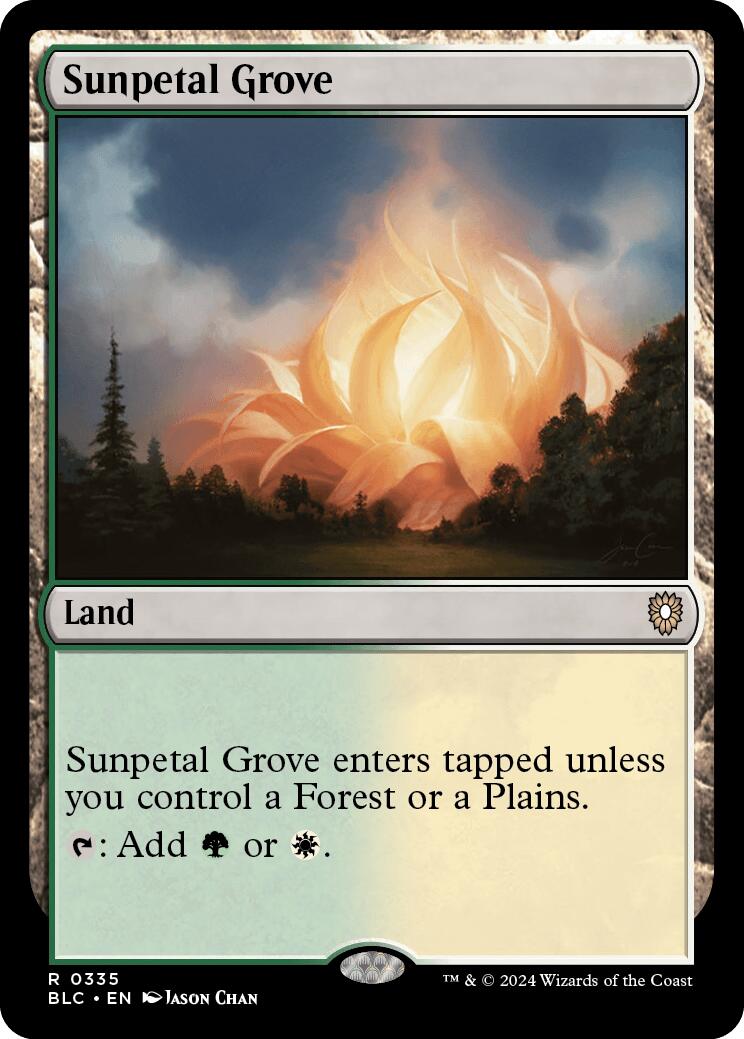 Clairière de Pétalesolaire [Bloomburrow Commander]