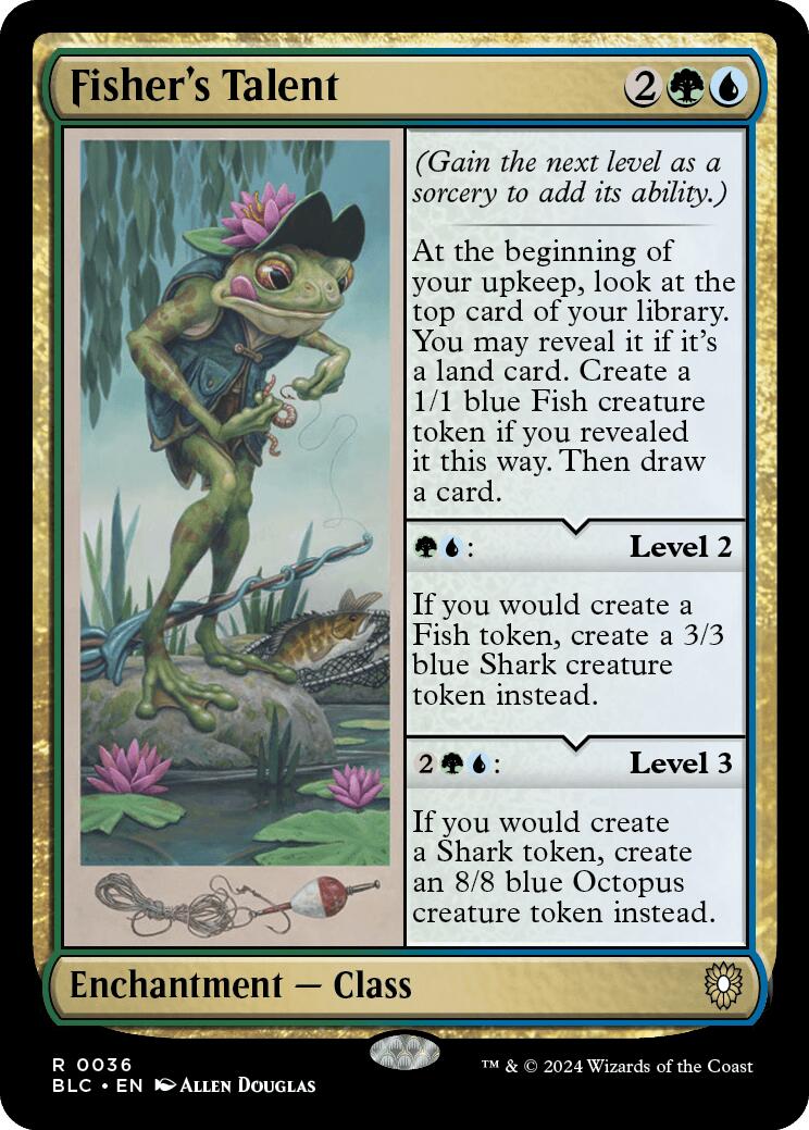 Le talent de Fisher [Commandant de Bloomburrow]