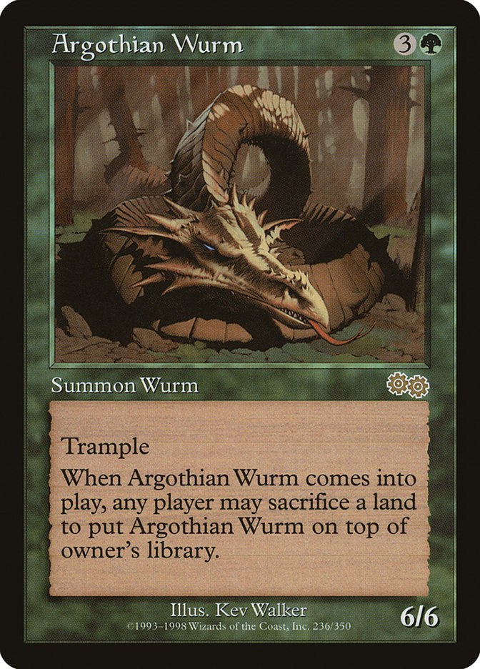 Wurm d'Argoth [Saga d'Urza]
