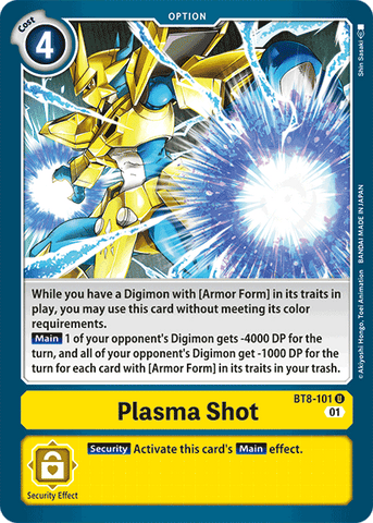 Tir de plasma [BT8-101] [Nouveau réveil]