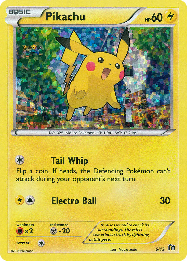 Pikachu (6/12) [Promociones de McDonald's: Colección 2016]
