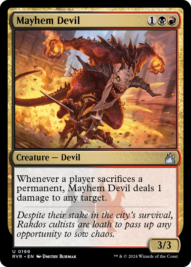 Démon du carnage [Ravnica Remastered]
