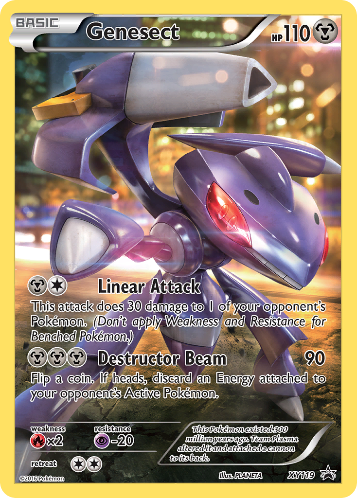 Genesect (XY119) [XY: Cartas de promoción de Estrella Negra]