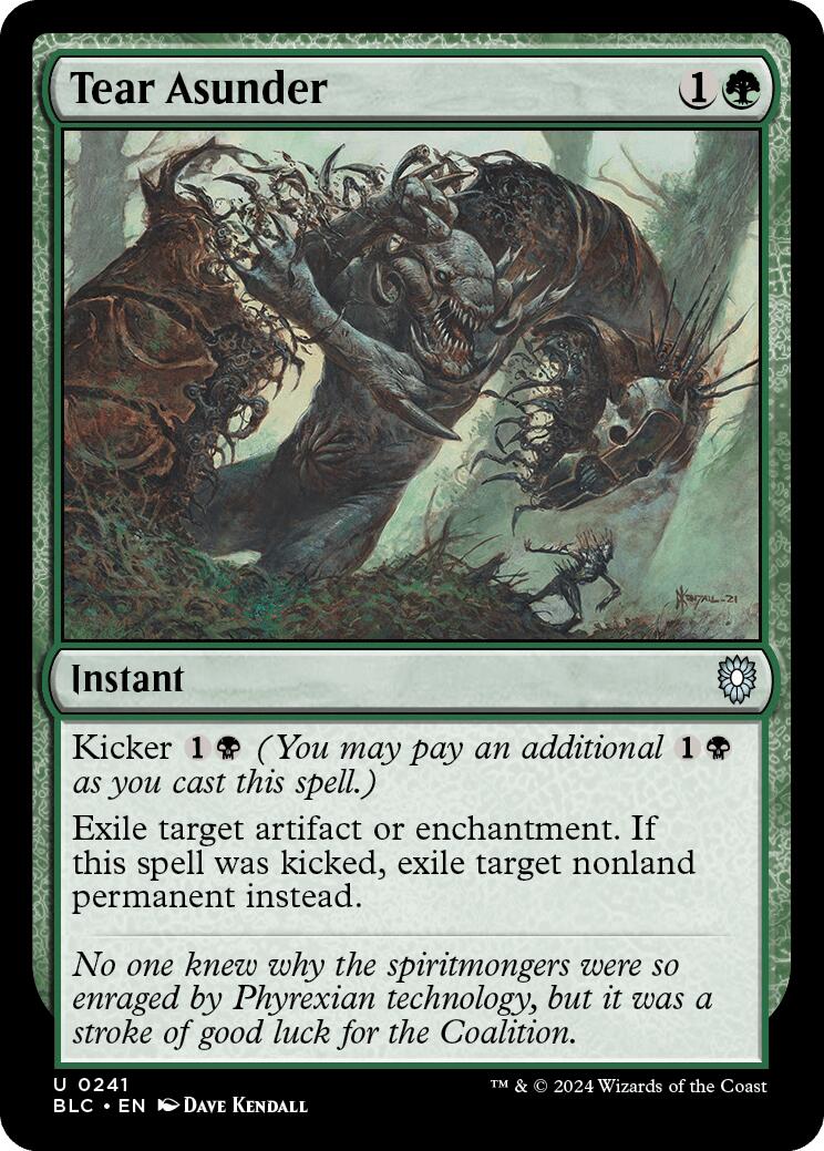 Déchirure violente [Commander de Baignesylve]