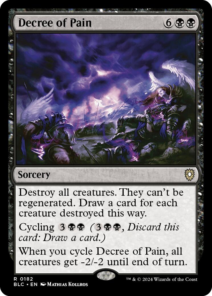 Décret de la douleur [Commander Bloomburrow]