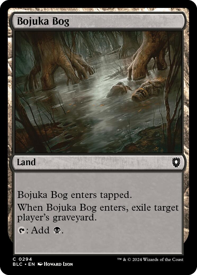 Tourbière de Bojuka [Commander Bloomburrow]