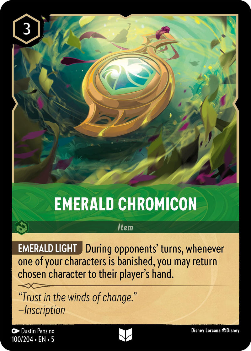 Chromicon d'émeraude (100/204) [Cieux scintillants]