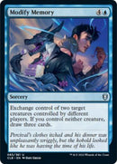 Modifier la mémoire [Commander Legends : La Bataille de la Porte de Baldur]