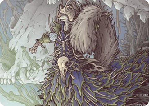 Camélia, la radine de graines Carte illustrée [Série d'illustrations de Floraisonbourg]