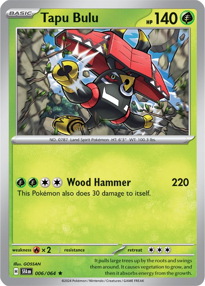 Tapu Bulu (006/064) [Écarlate et Violet : Fable voilée]