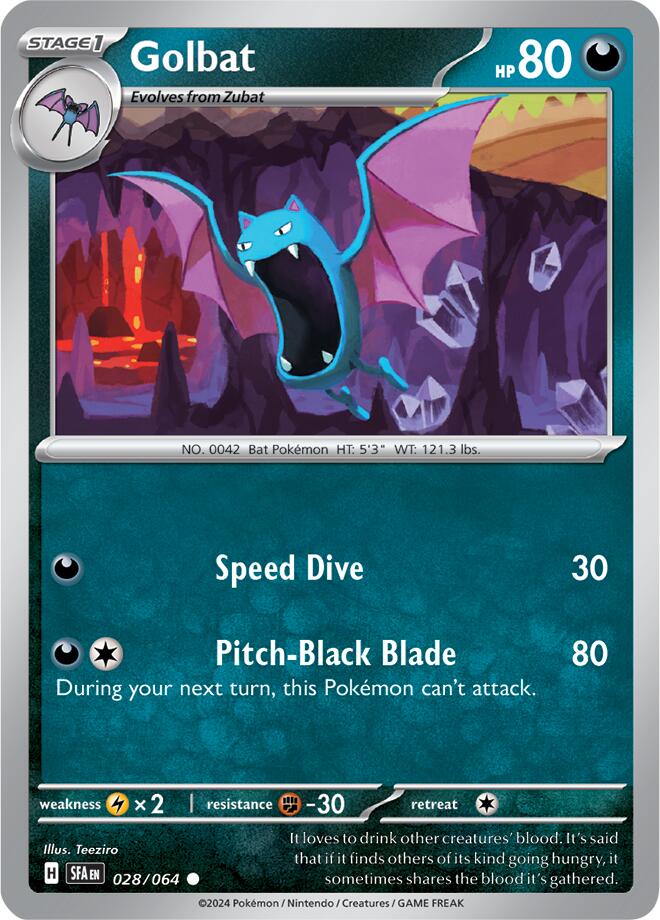 Golbat (028/064) [Écarlate et Violet : Fable voilée]