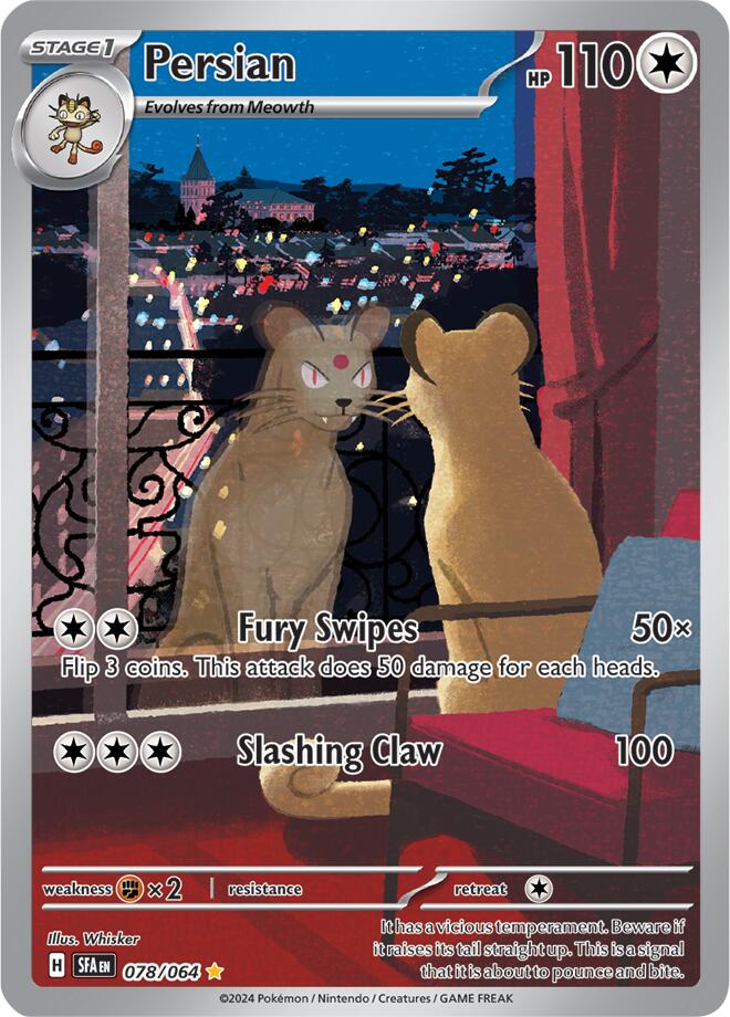 Persian (078/064) [Écarlate et Violet : Fable Voilée]