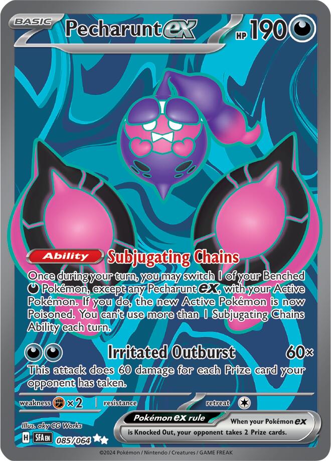 Pecharunt ex (085/064) [Écarlate et Violet : Fable de la nuit]