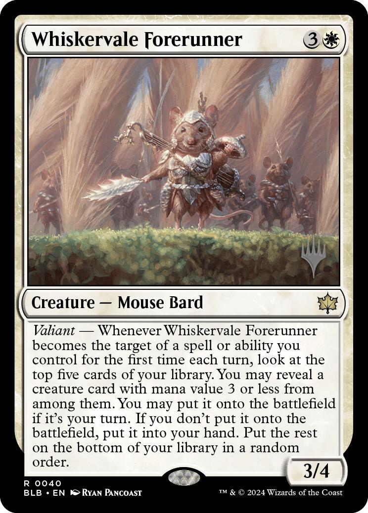 Précurseur de Valbroussaille (Pack promo) [Promos de Bloomburrow]