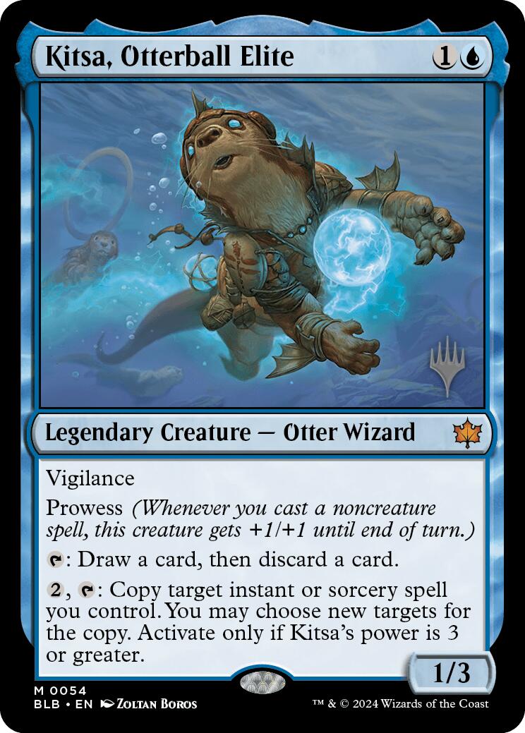 Kitsa, Balle loutre d'élite (Pack promo) [Promos Bloomburrow]