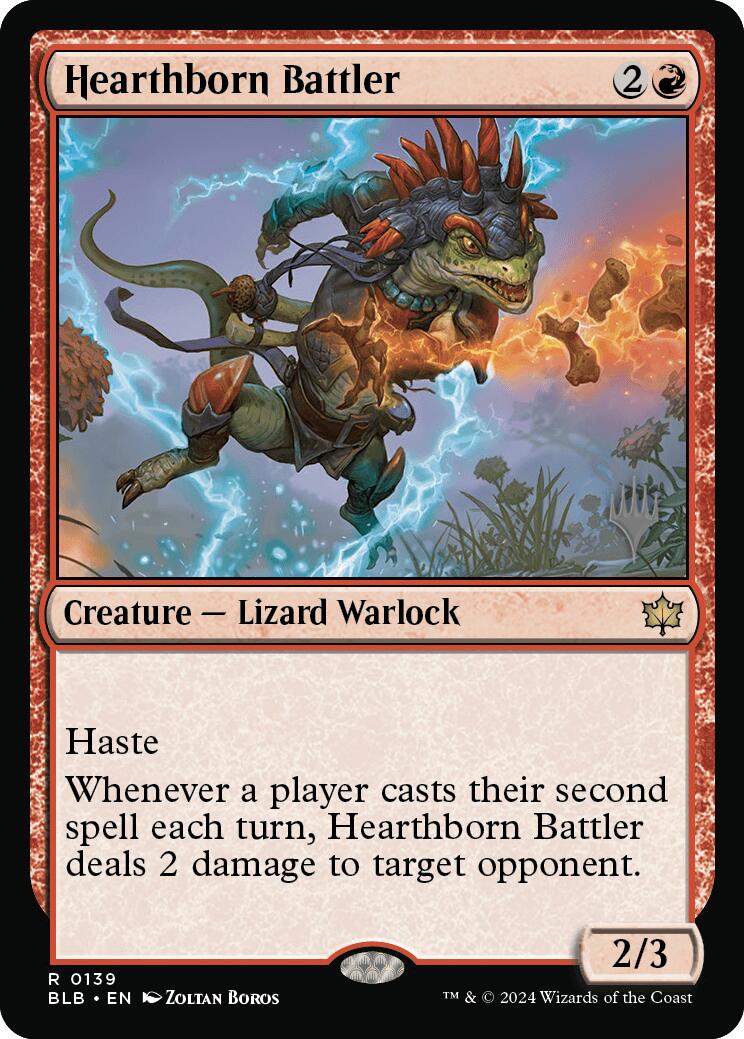 Batailleur né du foyer (Pack promo) [Promos de Bloomburrow]
