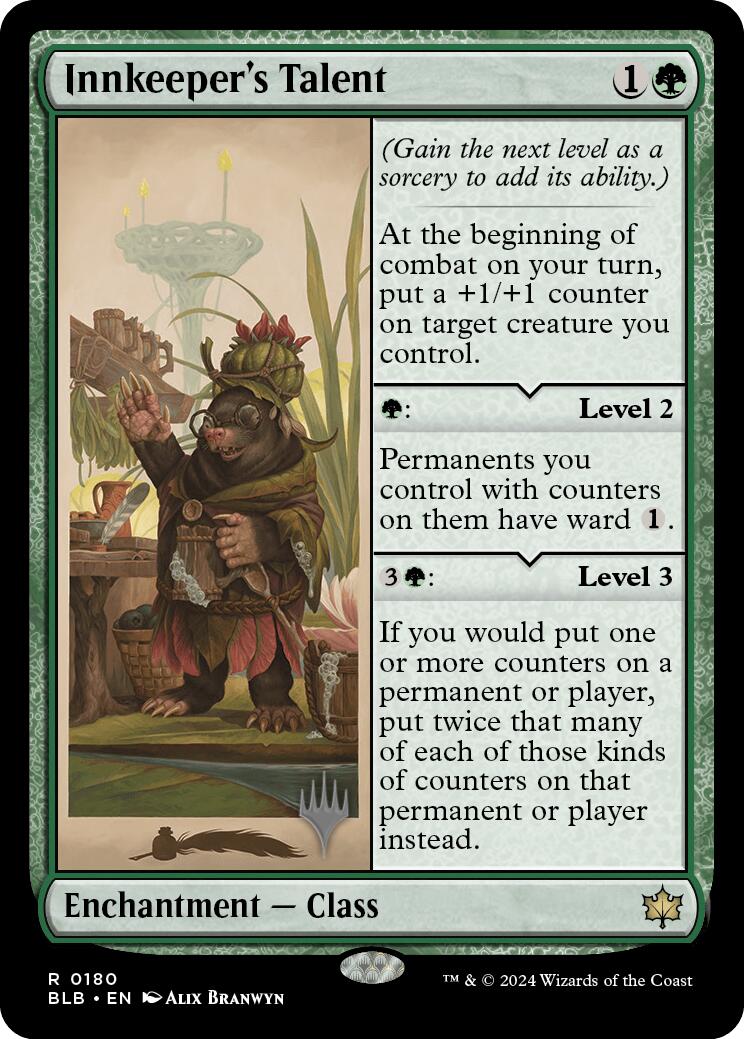 Talent d'aubergiste (Pack promo) [Promos de Floraison]