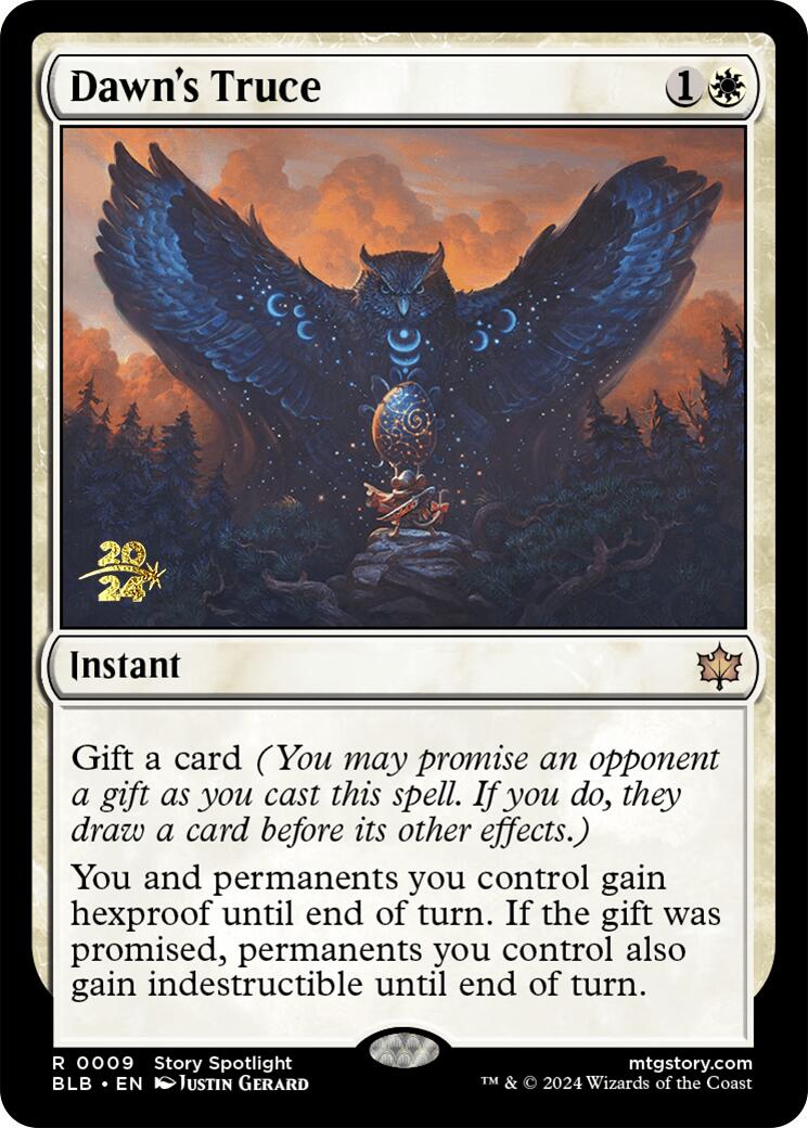 Trêve de l'aube [Bloomburrow Prerelease Promos]