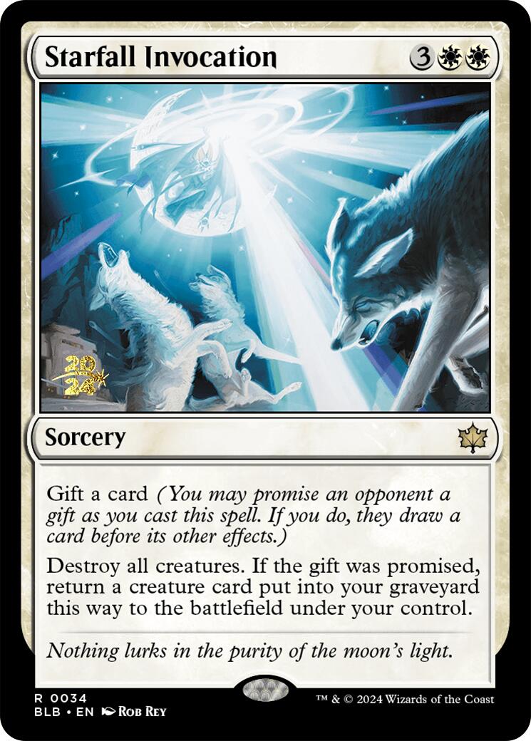 Invocation d'étoiles [Prerelease Promos Bloomburrow]