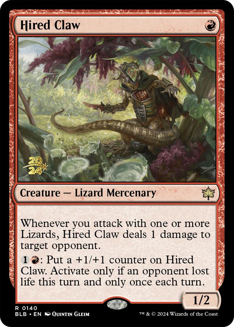 Griffe louée [Prerelease Promos Bloomburrow]