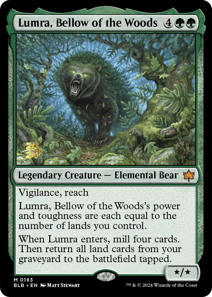 Lumra, Beuglarde des bois [Promos d'avant-première de Bloomburrow]