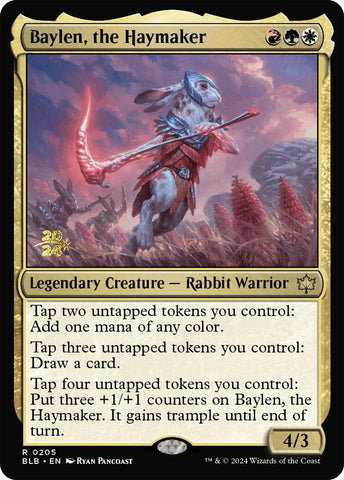 Baylen, el Hacedor de Heno [Bloomburrow Prerelease Promos]