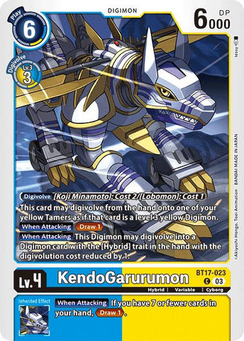 KendoGarurumon [BT17-023] [Crisis Secreta]