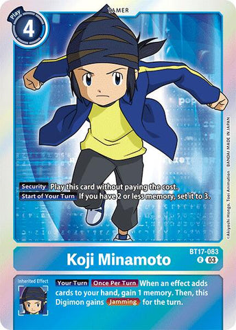 Koji Minamoto [BT17-083] [Crisis Secreta]