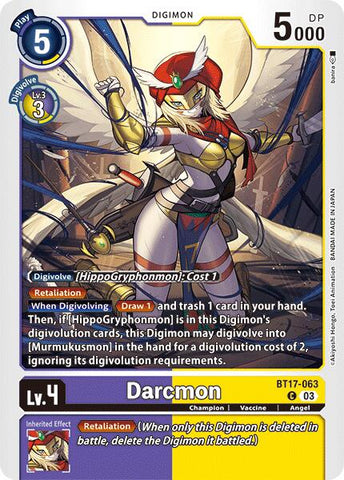 Darcmon [BT17-063] [Crisis Secreta]