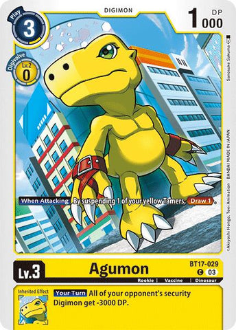 Agumon [BT17-029] [Crisis Secreta]