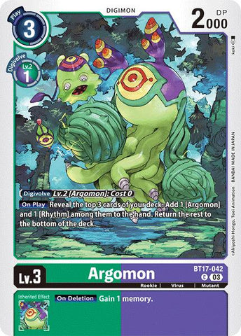 Argomon [BT17-042] - BT17-042 [Crisis Secreta]