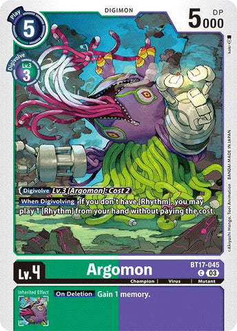 Argomon [BT17-045] - BT17-045 [Crisis Secreta]