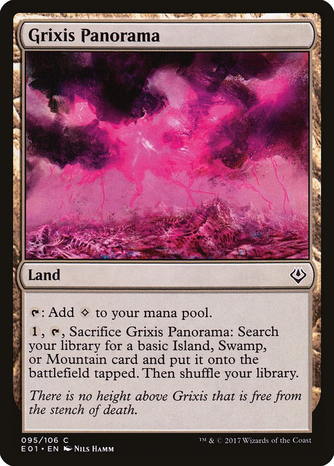 Panorama de Grixis [Archenemy: Nicol Bolas]