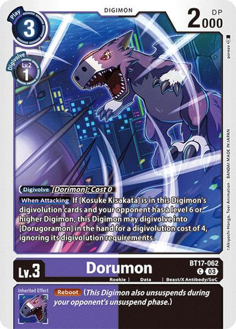 Dorumon [BT17-062] [Crisis Secreta]