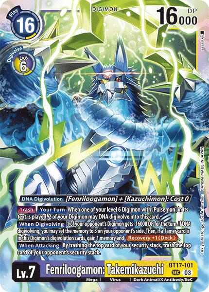 Fenriloogamon: Takemikazuchi [BT17-101] [Crise Secrète]