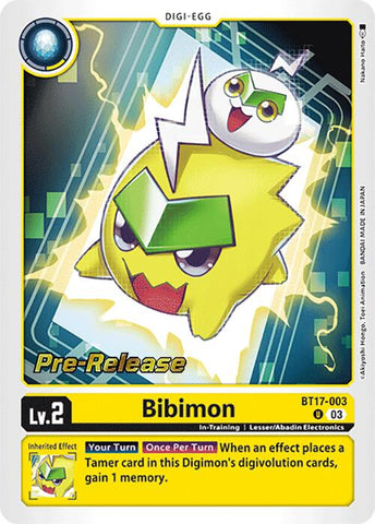 Bibimon [BT17-003] [Cartas de prelanzamiento Crisis secreta]