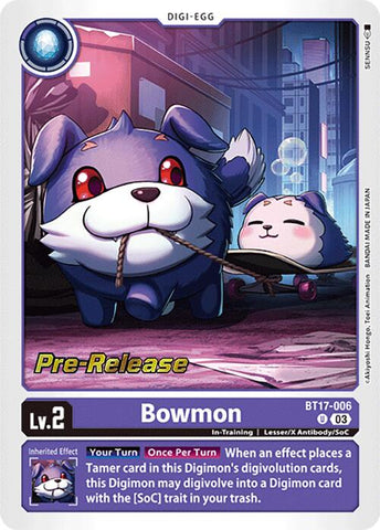 Bowmon [BT17-006] [Cartas de pre-lanzamiento Crisis Secreta]