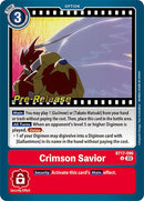 Sauveur cramoisi [BT17-096] [Cartes d'avant-première Crise secrète]
