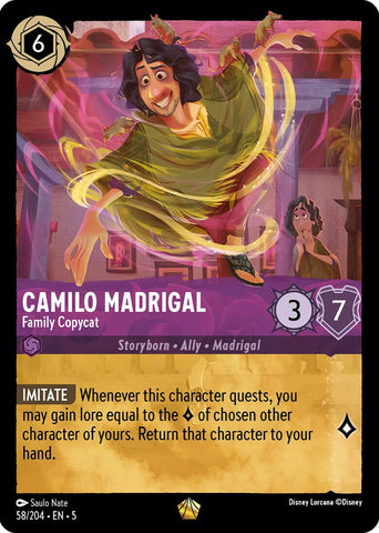 Camilo Madrigal - Copieur de Famille (58/204) [Ciels Scintillants]