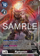 Alphamon [BT13-075] (Carte de vainqueur du tournoi avant-première) [Cartes d'avant-première Secret Crisis]