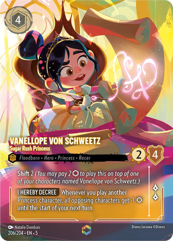 Vanellope von Schweetz - Princesa de Sugar Rush (Encantada) (206/204) [Cielos Brillantes]