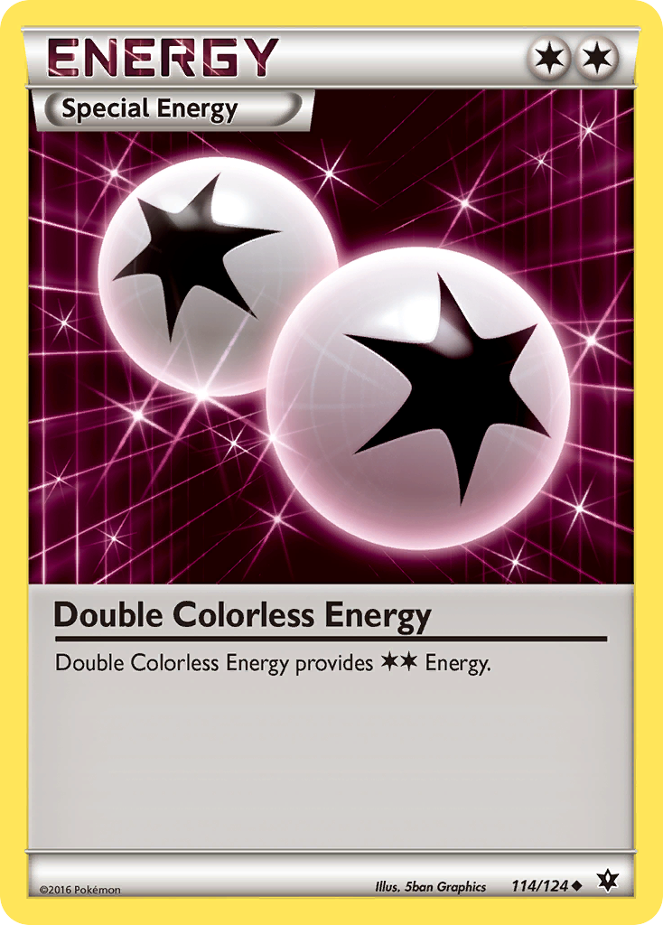 Énergie Double Incolore (114/124) [XY: Impulsion Turbo]