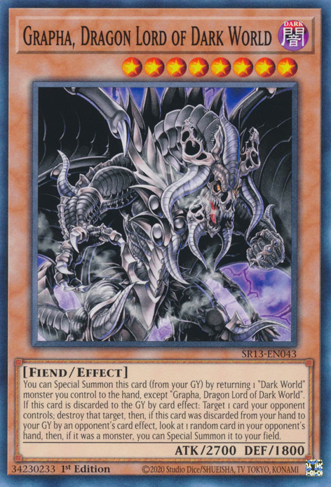Grapha, Seigneur Dragon du Monde Ténébreux [SR13-FR043] Commune