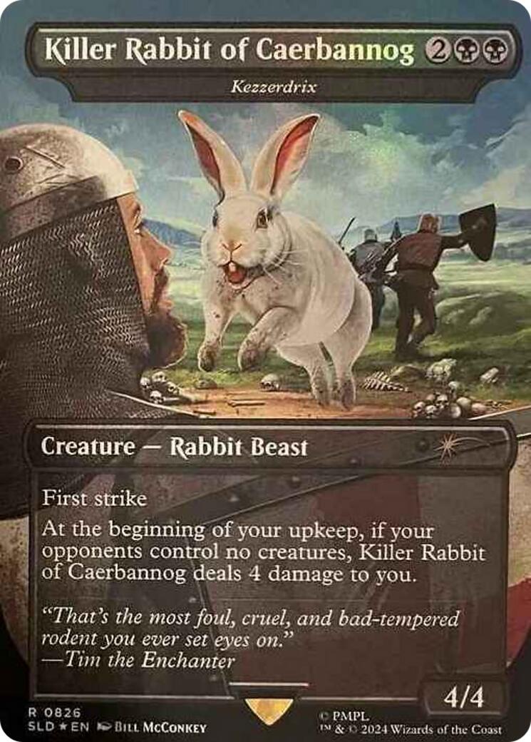 Lapin tueur de Caerbannog - Kezzerdrix [Série de Lairs secrets]
