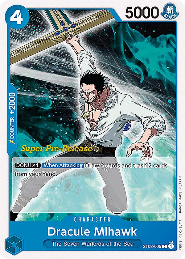 Dracule Mihawk [Baraja de inicio anticipada: Los Siete Señores de la Guerra del Mar]