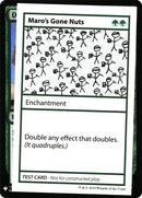 Maro a perdu la tête [Mystery Booster Playtest Cards]