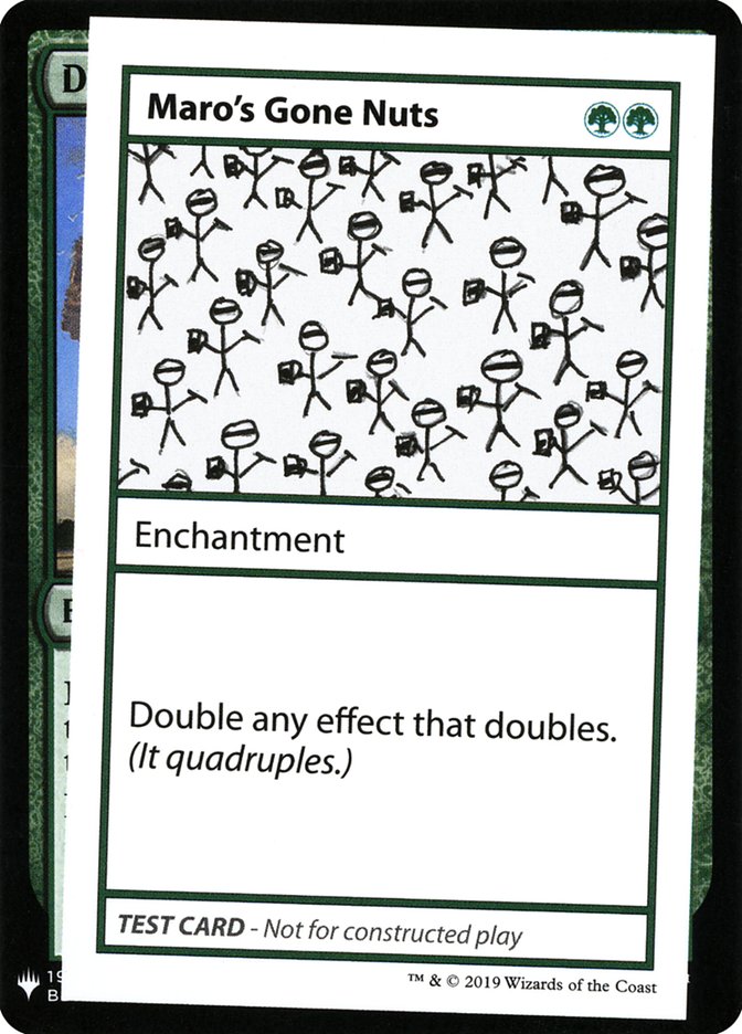 Maro a perdu la tête [Mystery Booster Playtest Cards]