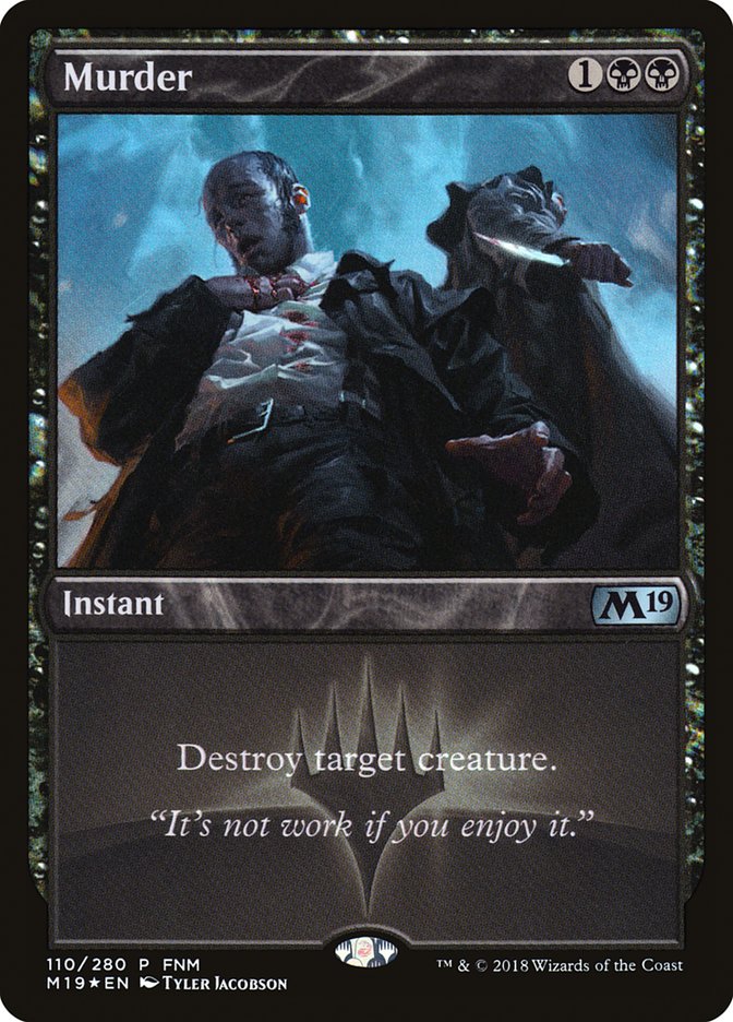 Meurtre (FNM) [Promos Édition de base 2019]